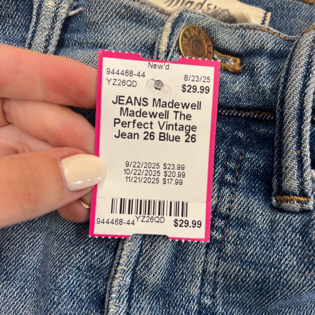 Madewell The Perfect Vintage Jean 26