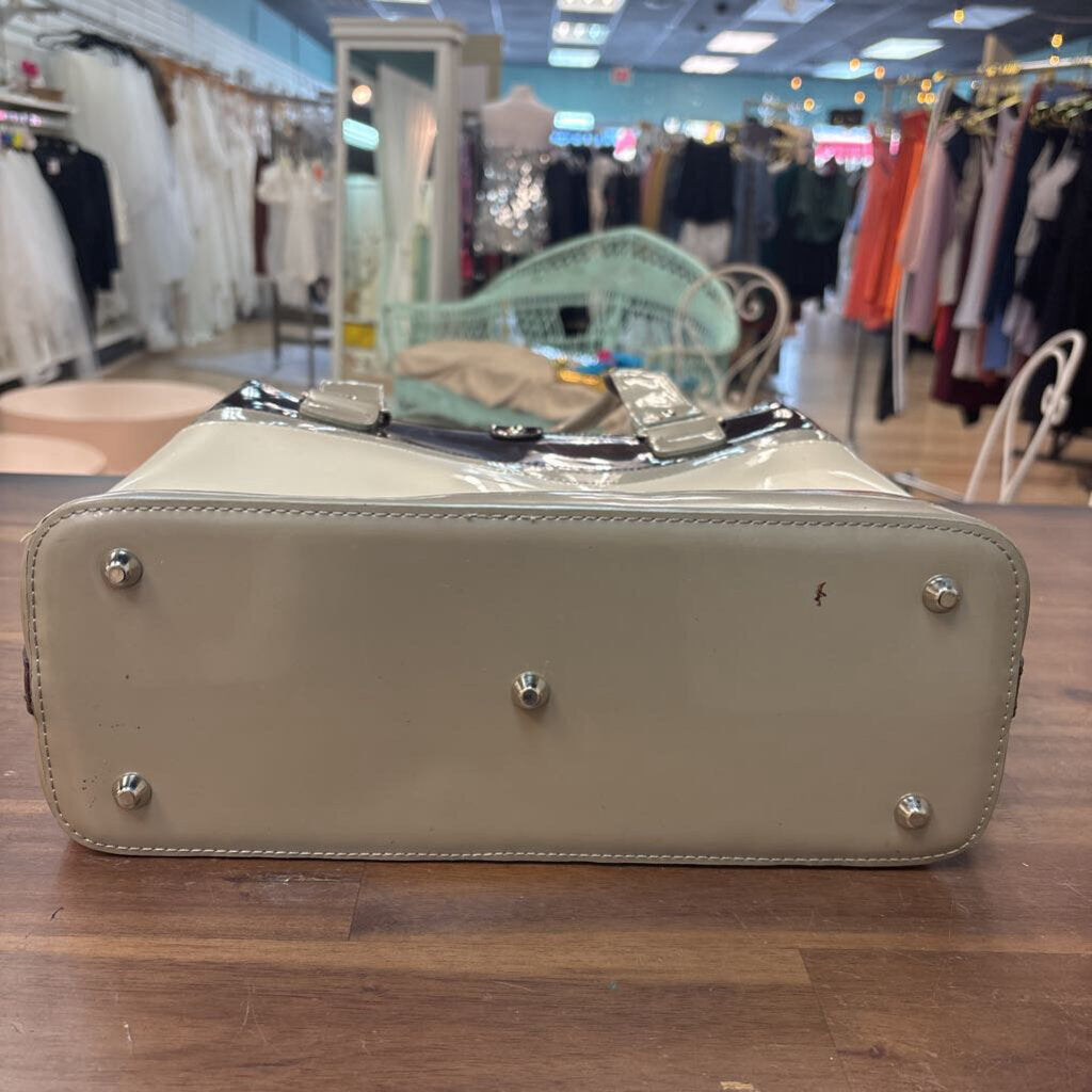Beijo Striped Vinyl Bag