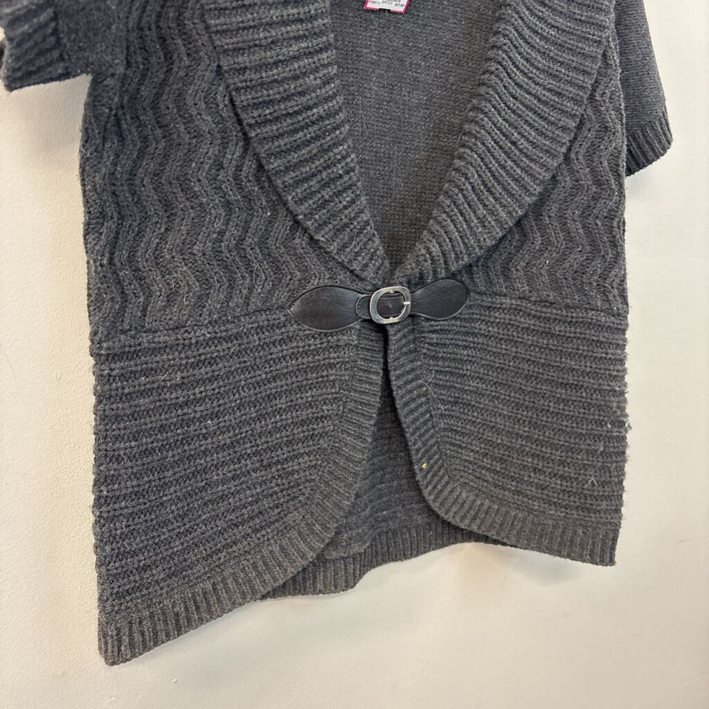 Fresh Knit Short Sleeve Buckle Sweater Extra Large