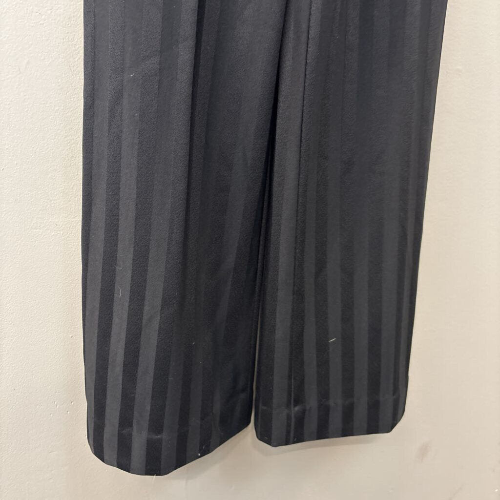 Vintage Estivo Black Striped Jumpsuit Small