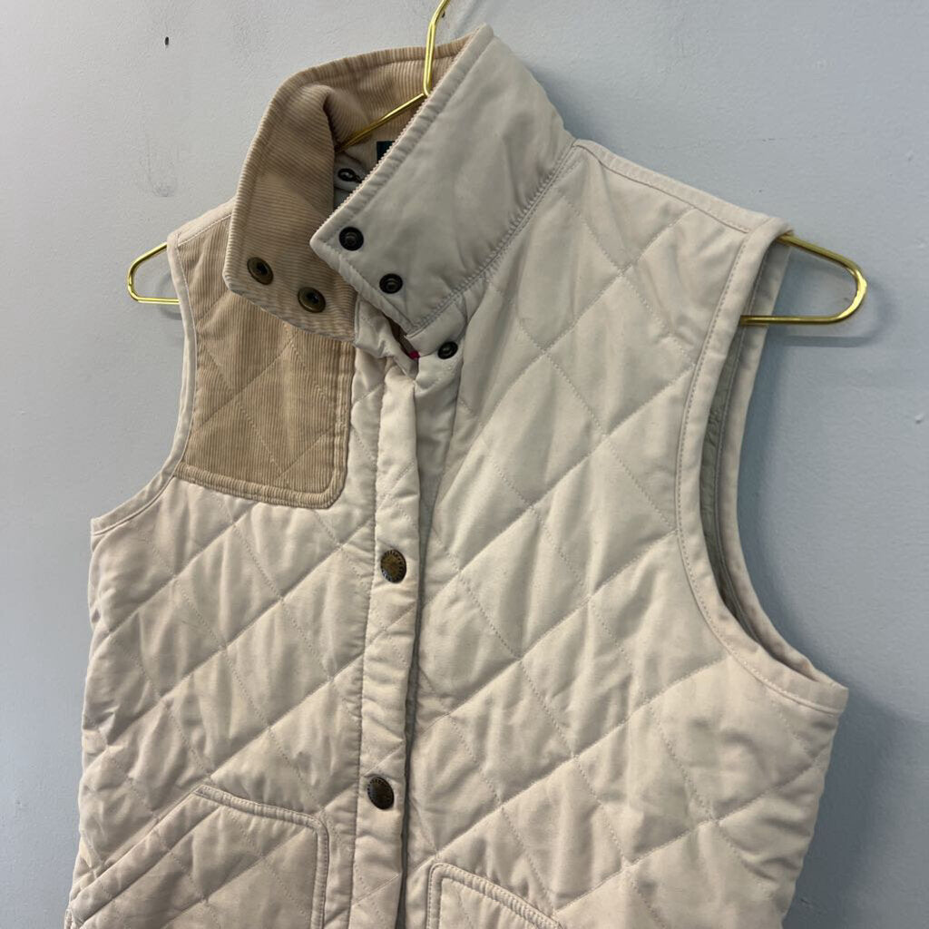 Ralph Lauren Quilted Snap Front Vest Extra Small