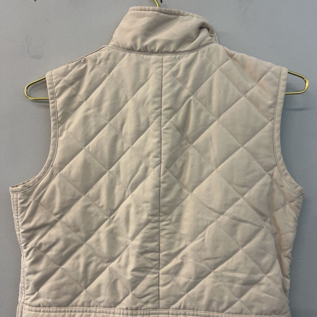 Ralph Lauren Quilted Snap Front Vest Extra Small