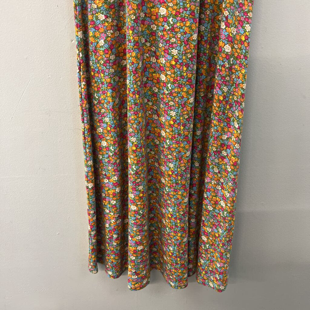 Compania Fantastica Stretchy Floral Midi Dress Small