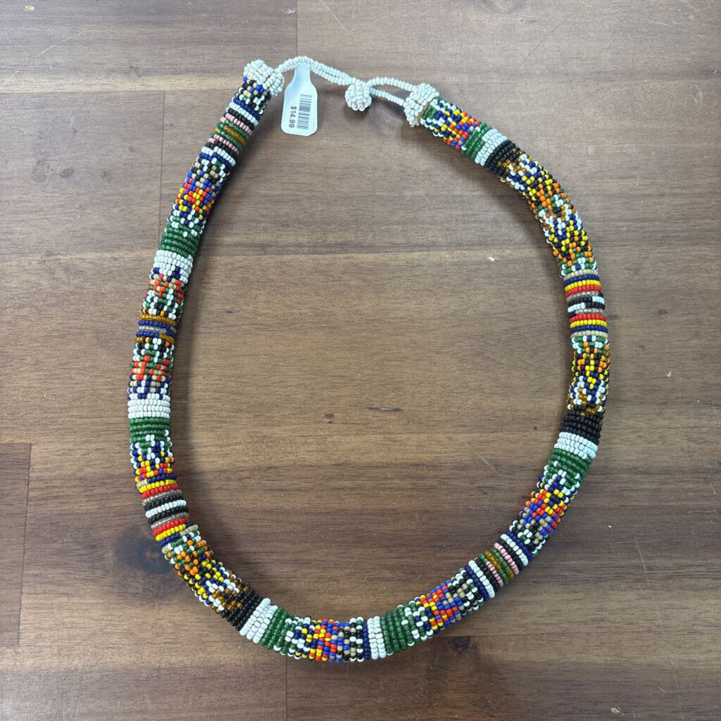 Beaded Choker Necklace