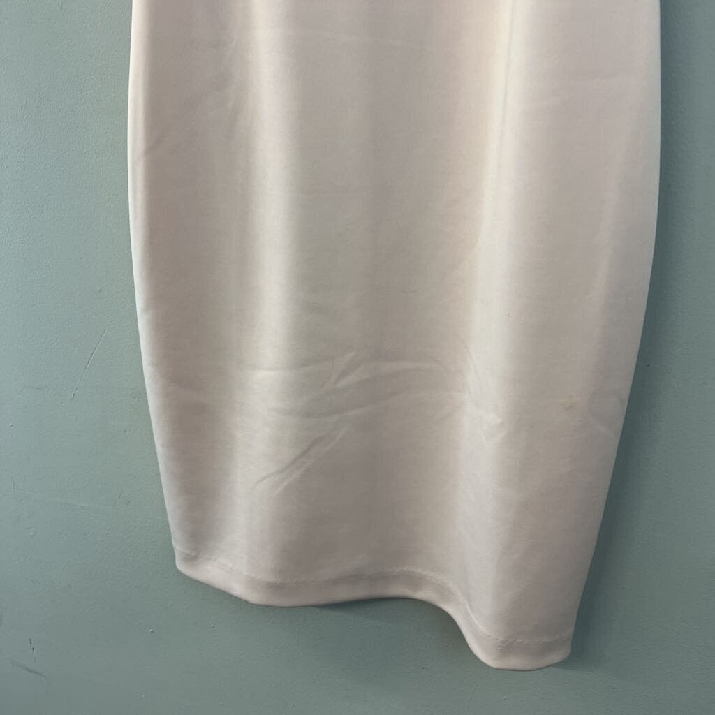 Tommy Hilfiger Blush Pink Short Ruffle Sleeve Dress 8