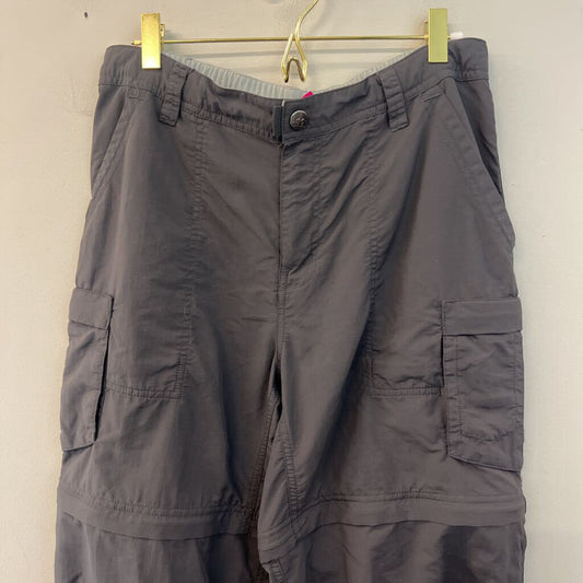 REI Grey Cargo Zip Off Pants 10