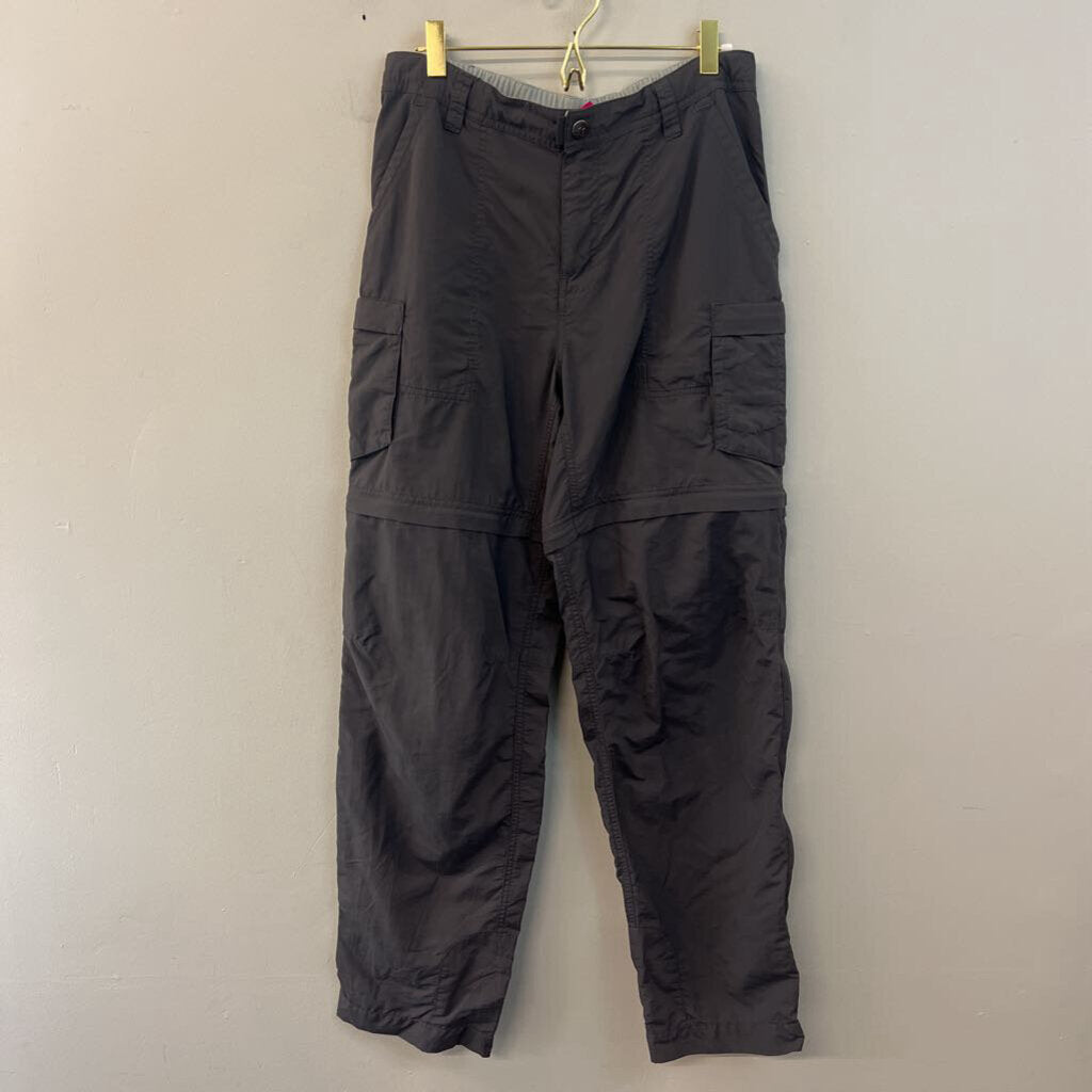 REI Grey Cargo Zip Off Pants 10