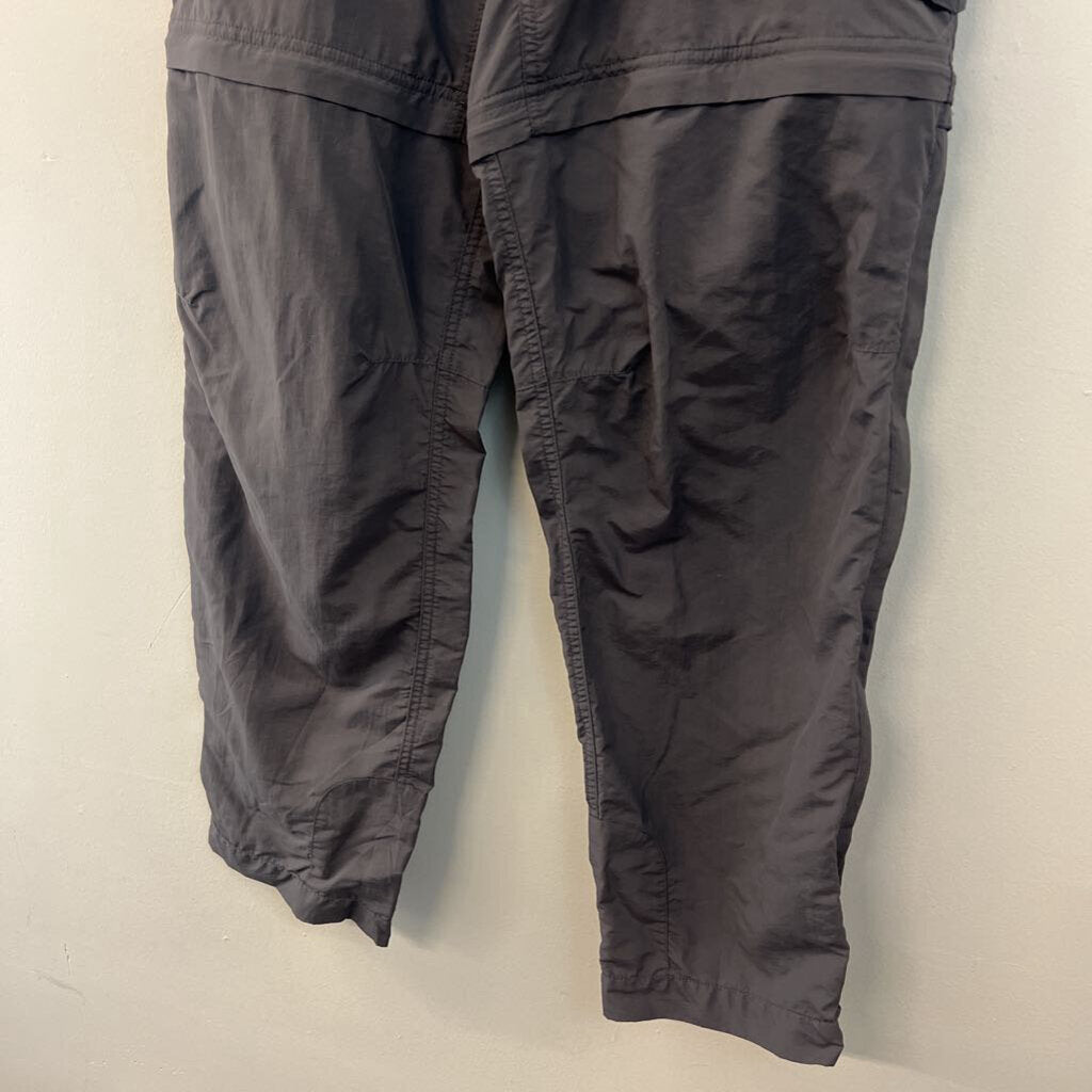 REI Grey Cargo Zip Off Pants 10