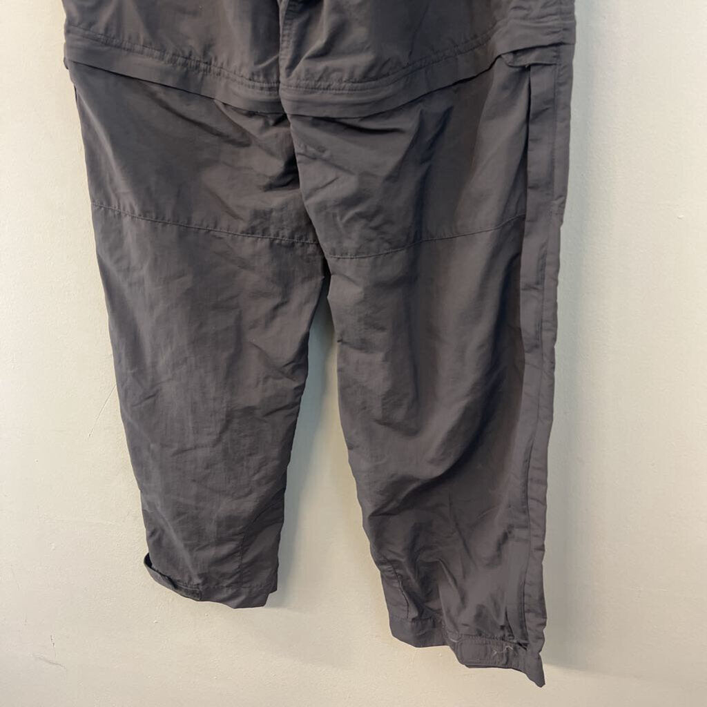 REI Grey Cargo Zip Off Pants 10