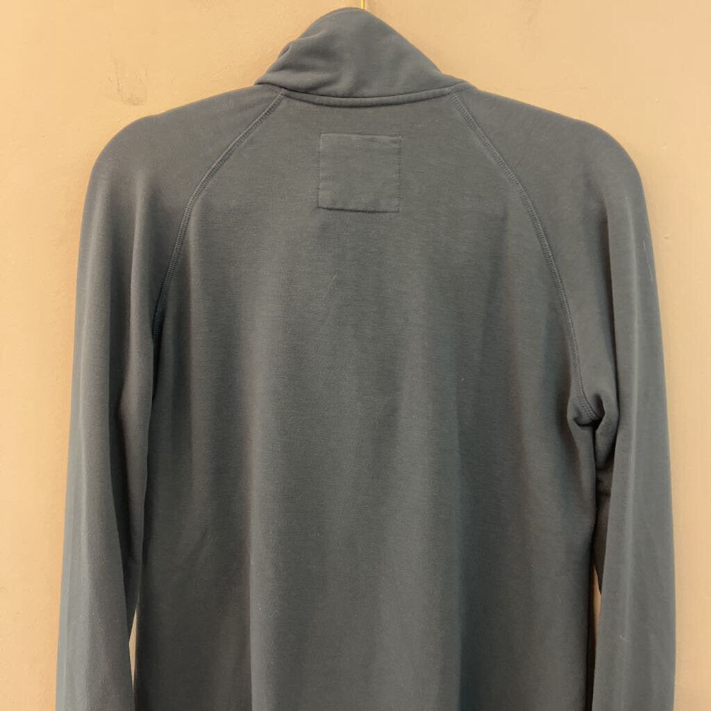 Free Fly Teal Soft Long Sleeve Pullover Medium