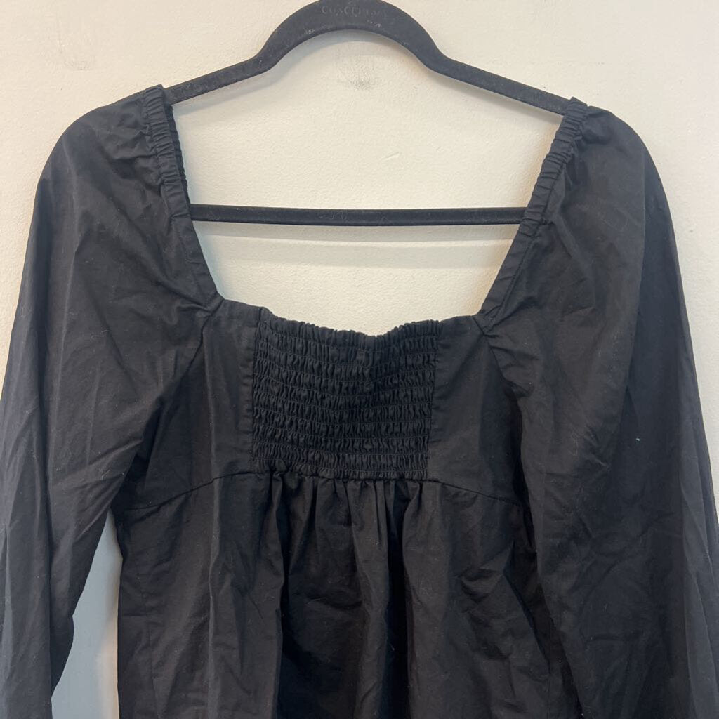 J Crew Black Long Sleeve Top 10