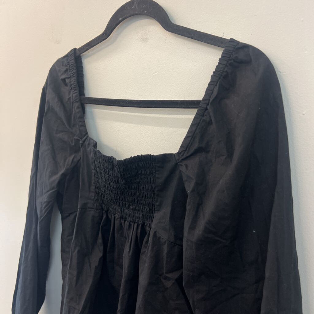 J Crew Black Long Sleeve Top 10