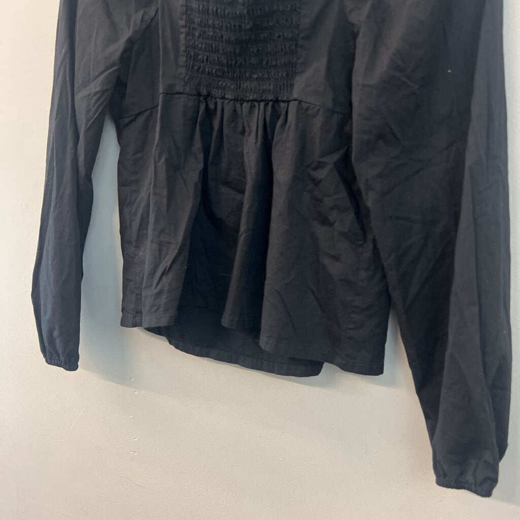 J Crew Black Long Sleeve Top 10