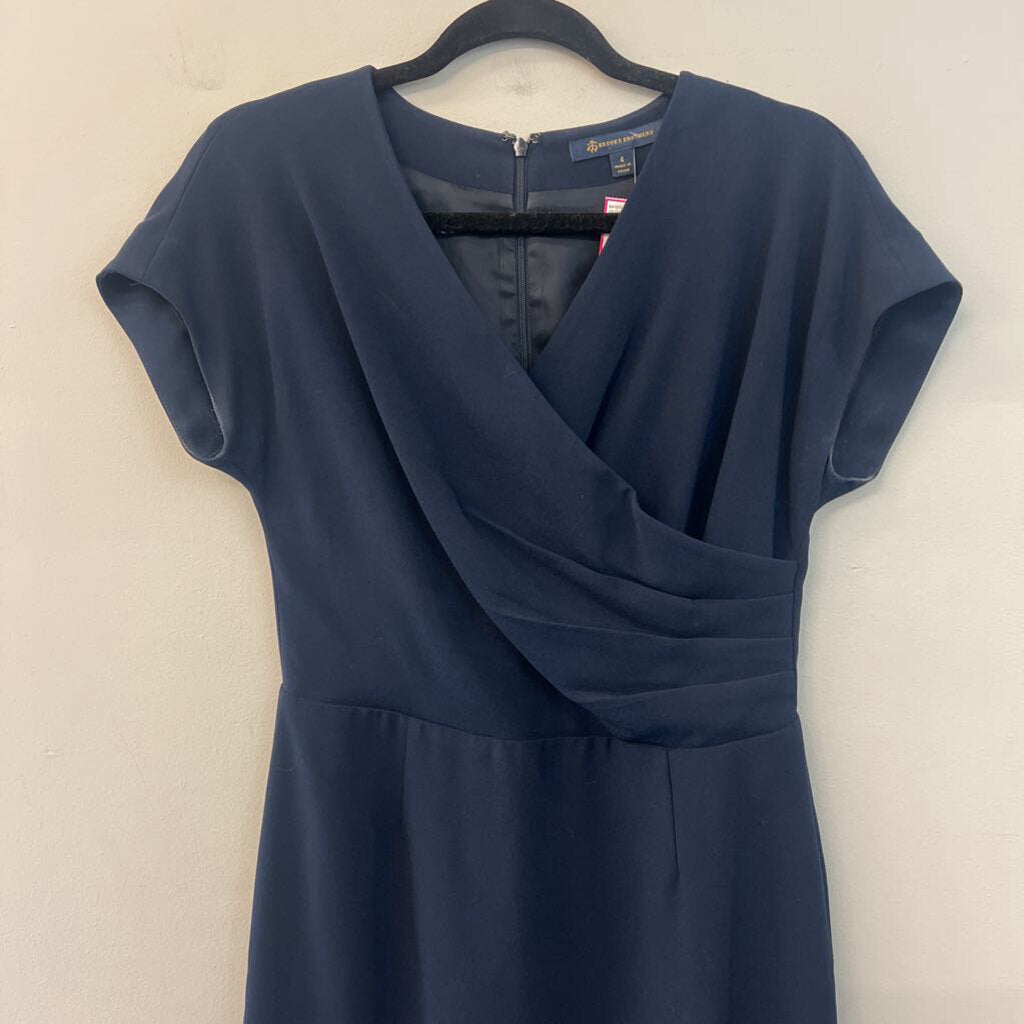 Brooks Brothers Navy Short Sleeve Dress 4
