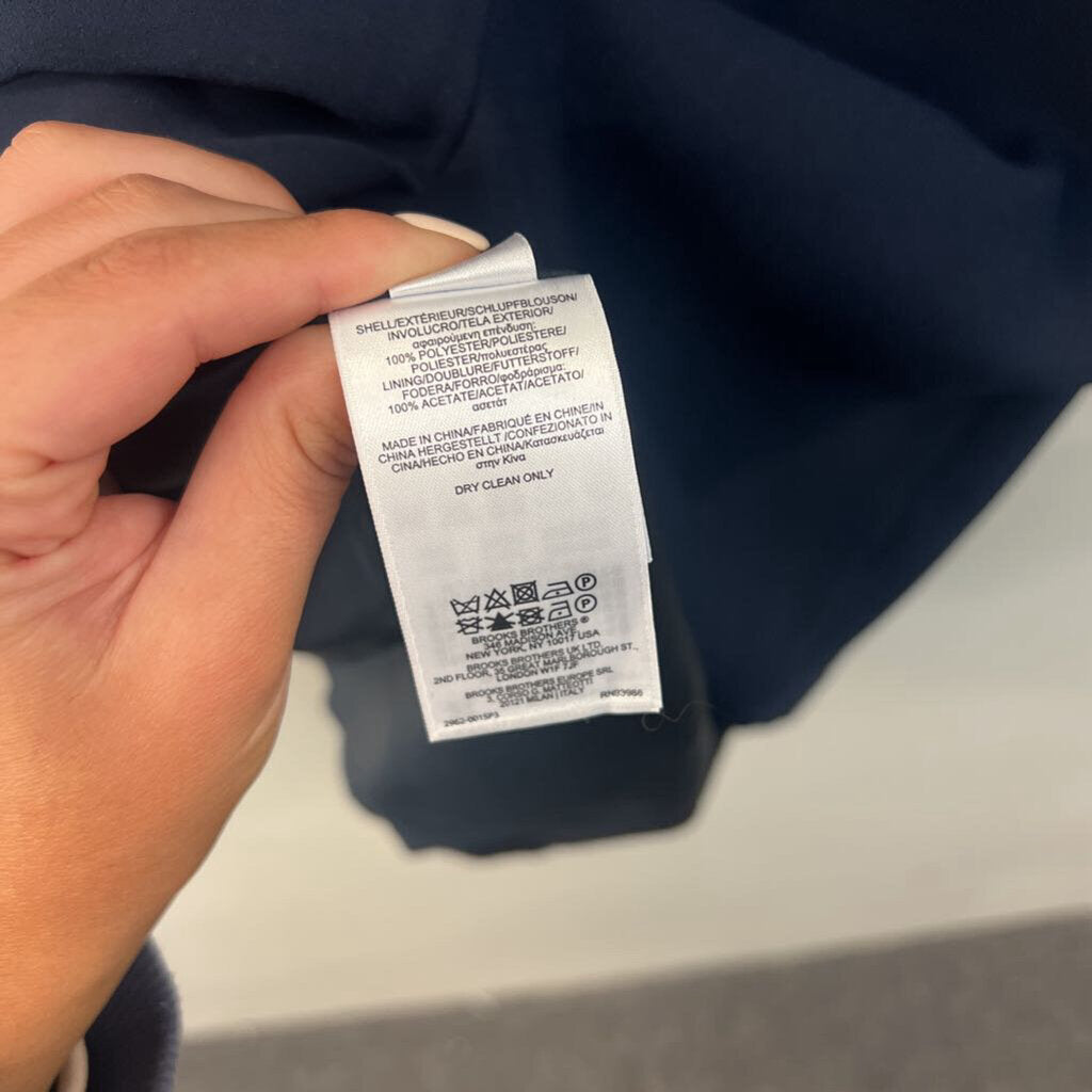 Brooks Brothers Navy Short Sleeve Dress 4