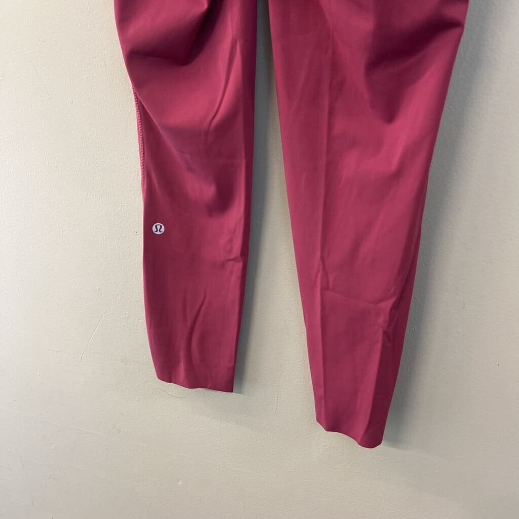 Lululemon Pink Cropped Athletic Leggings 8