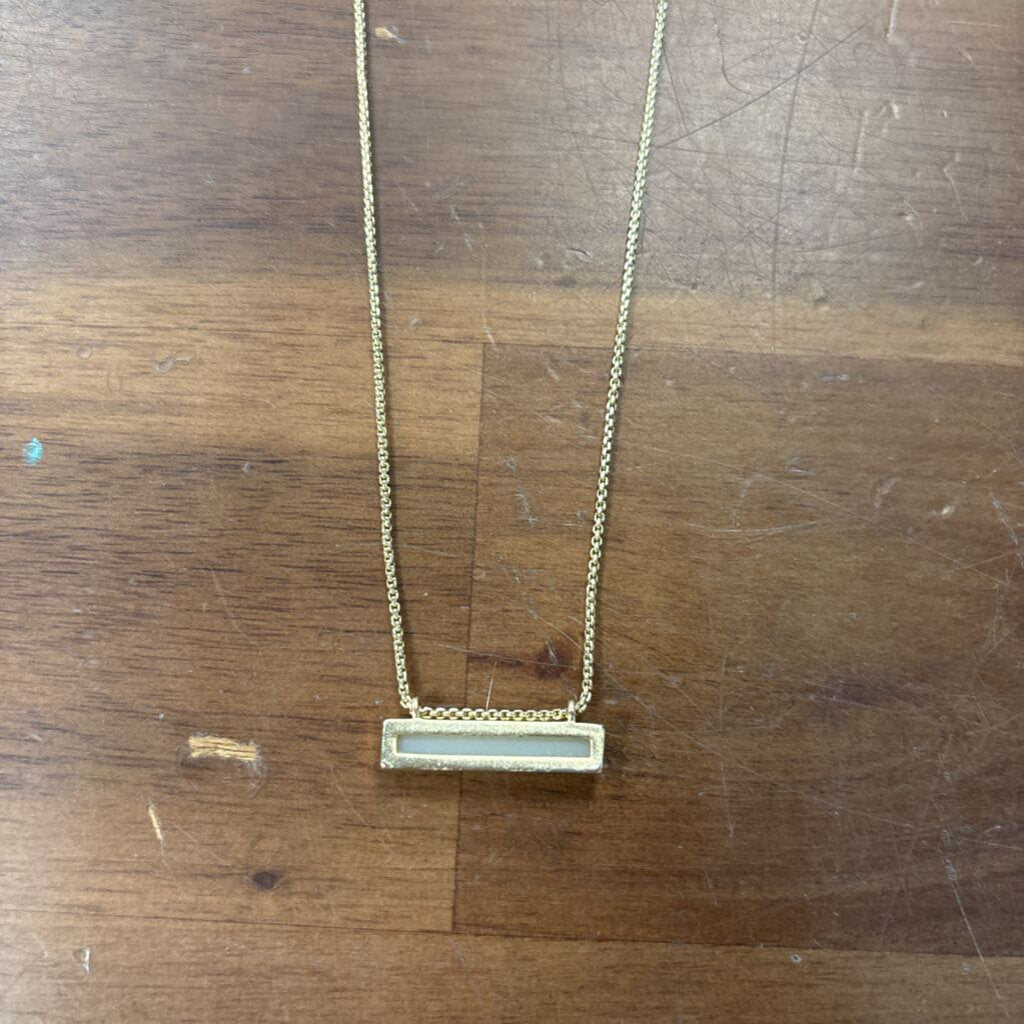 Kendra Scott Gold Sparkle Pendant Necklace