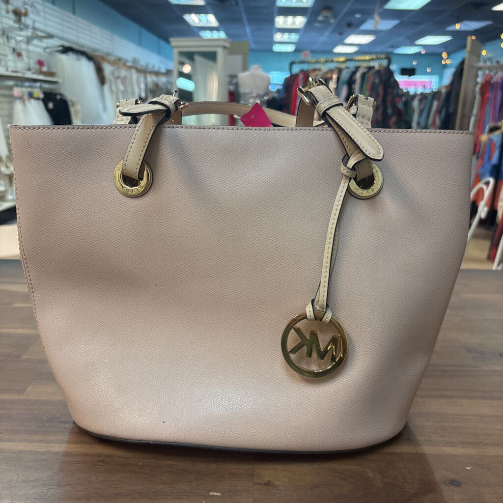 Michael Kors Blush Pink Leather Shoulder Purse