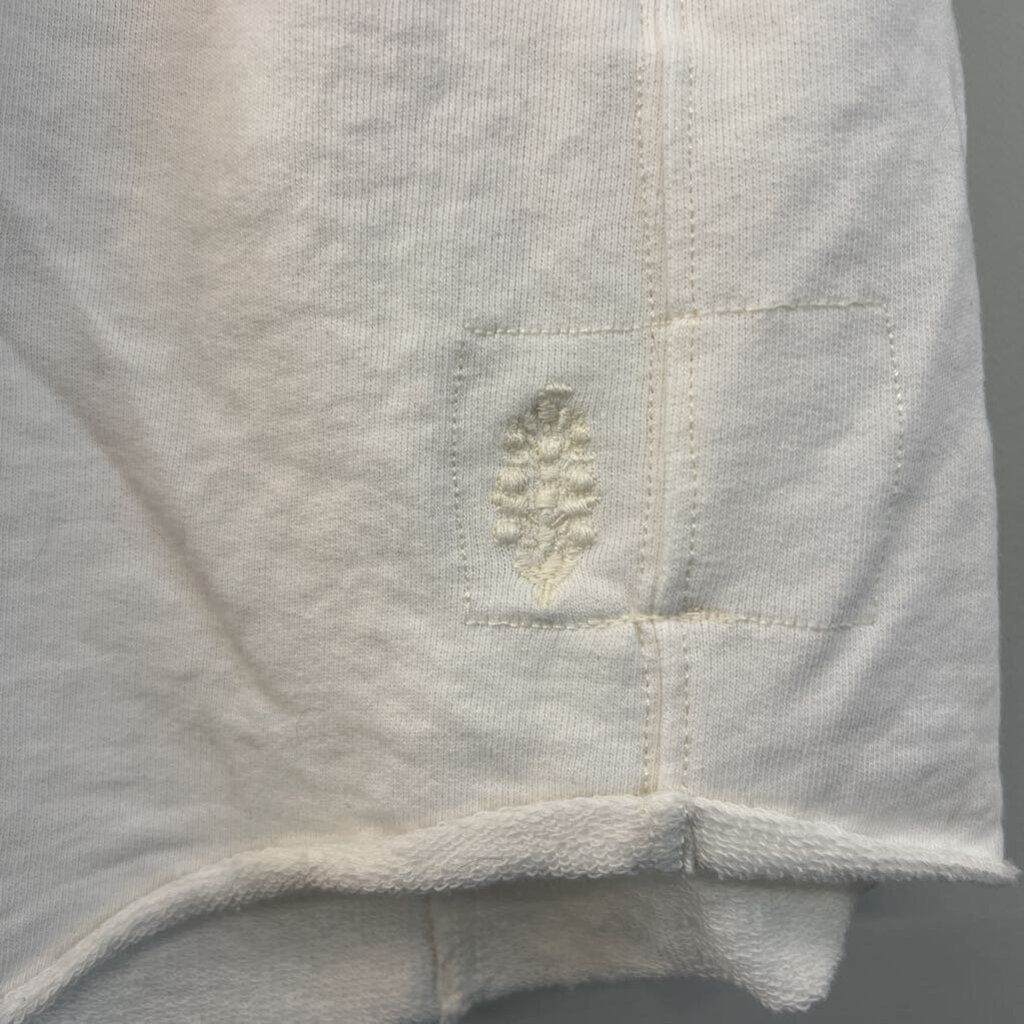 FP Movement White Pull On Soft Shorts Large