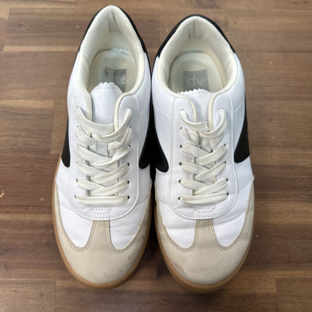 Dolce Vita White/ Black Russo Sneakers 8.5