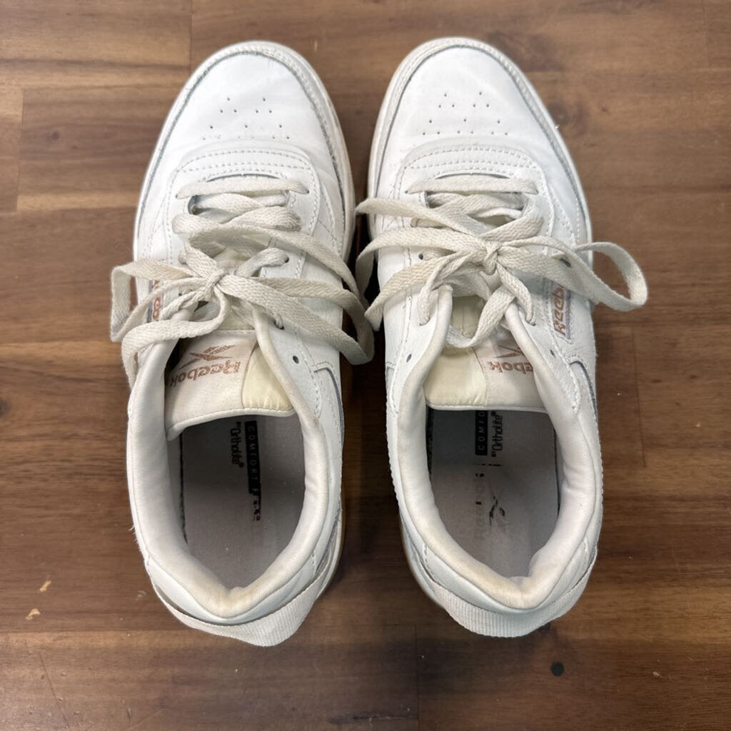 Reebok White Classic Sneakers 8