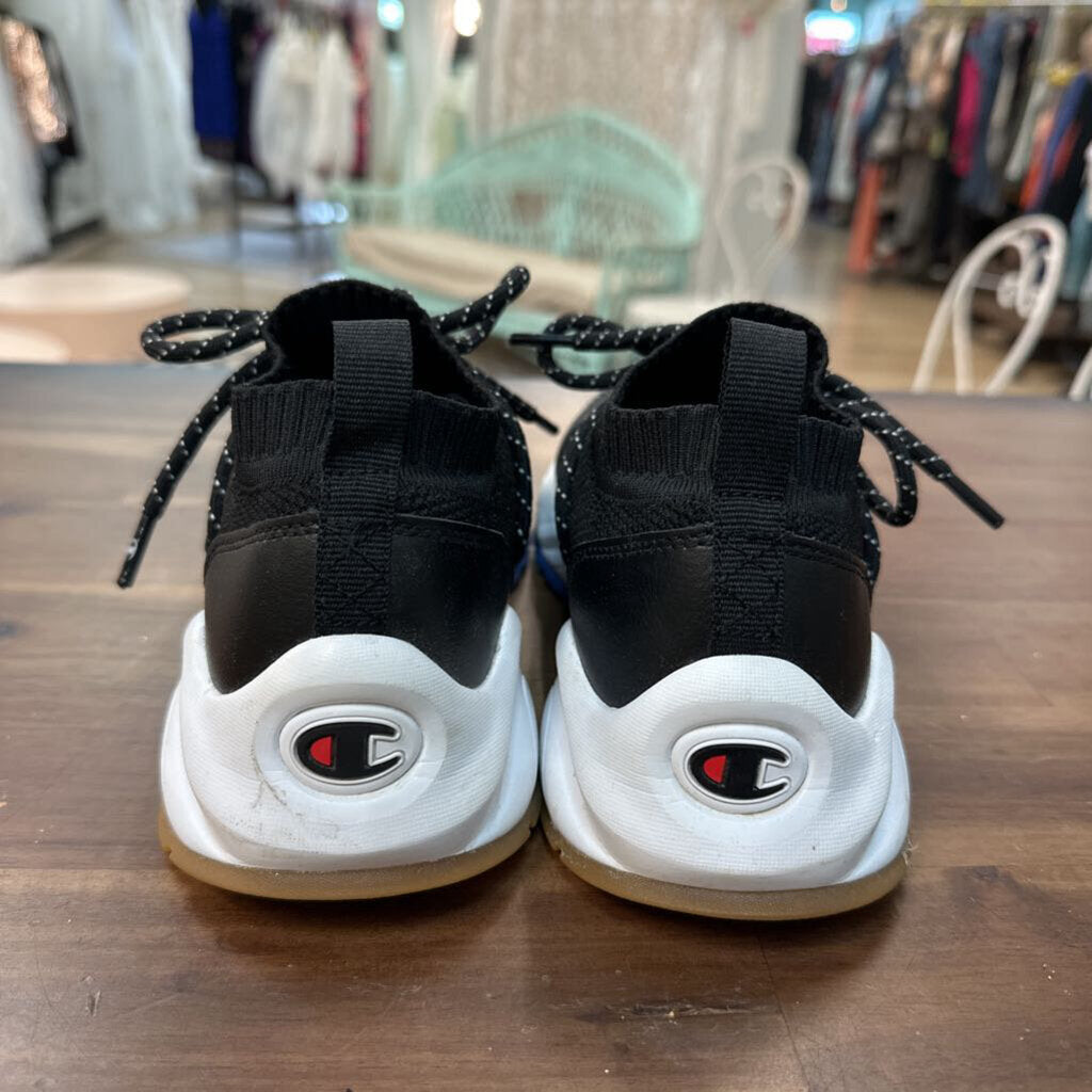 Champion Black/ White Rally Hype Low Sneakers 8.5