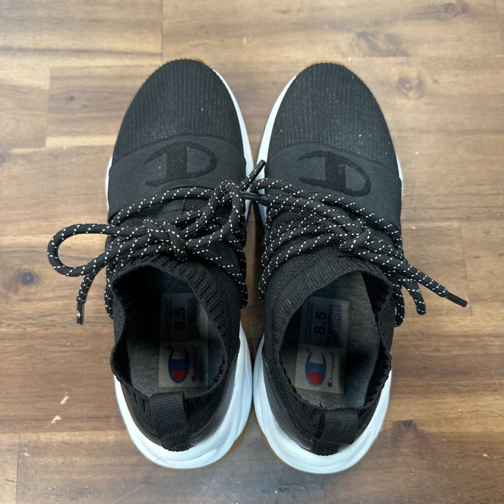 Champion Black/ White Rally Hype Low Sneakers 8.5
