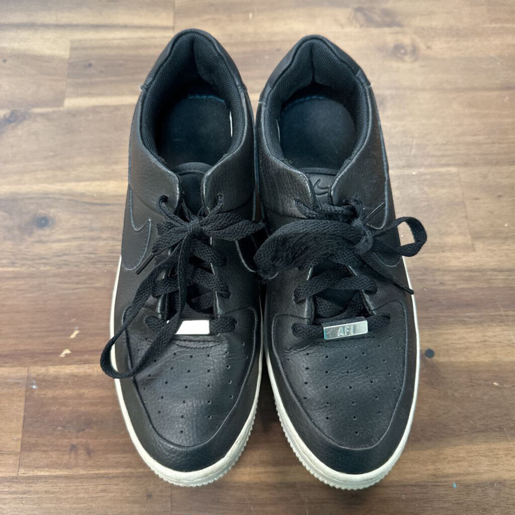 Nike Black Air Force 1 Sage Low Sneakers 8.5