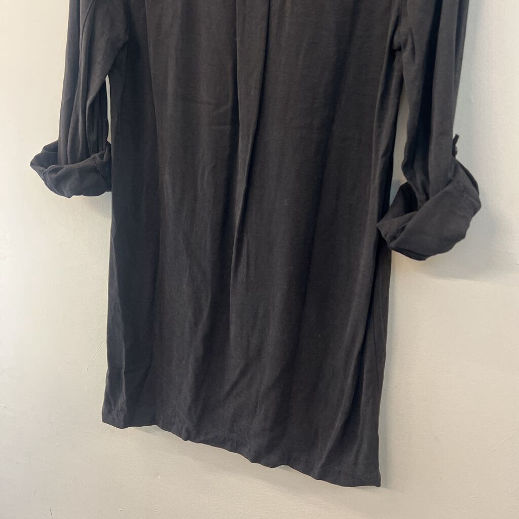 Maven West Black Long Sleeve Dress Medium