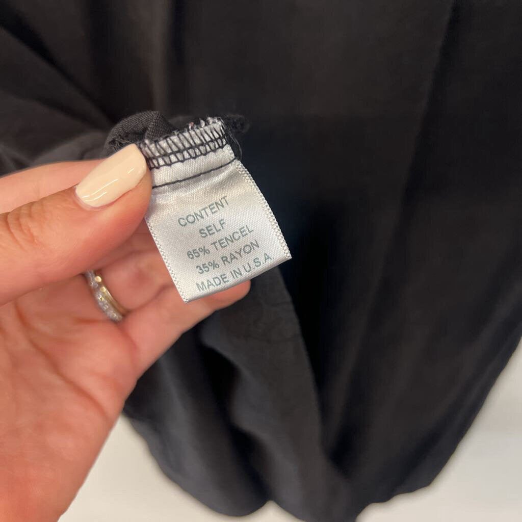 Maven West Black Long Sleeve Dress Medium