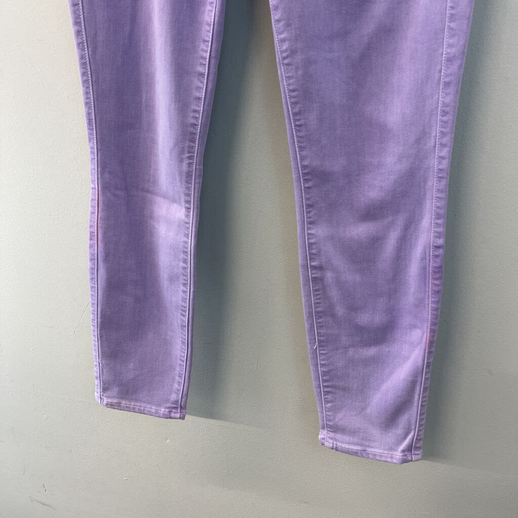 Paige Purple Denim Verdugo Ankle Jeans 28