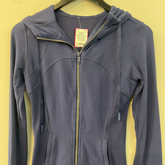 Lululemon Navy Long Sleeve Hooded Define Zip Up Jacket 6