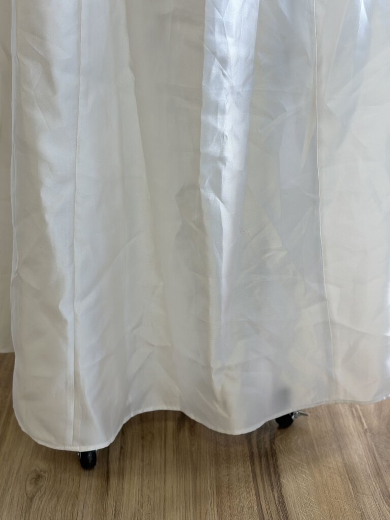 Lulus Ivory Strapless A Line Bridal Gown Extra Large