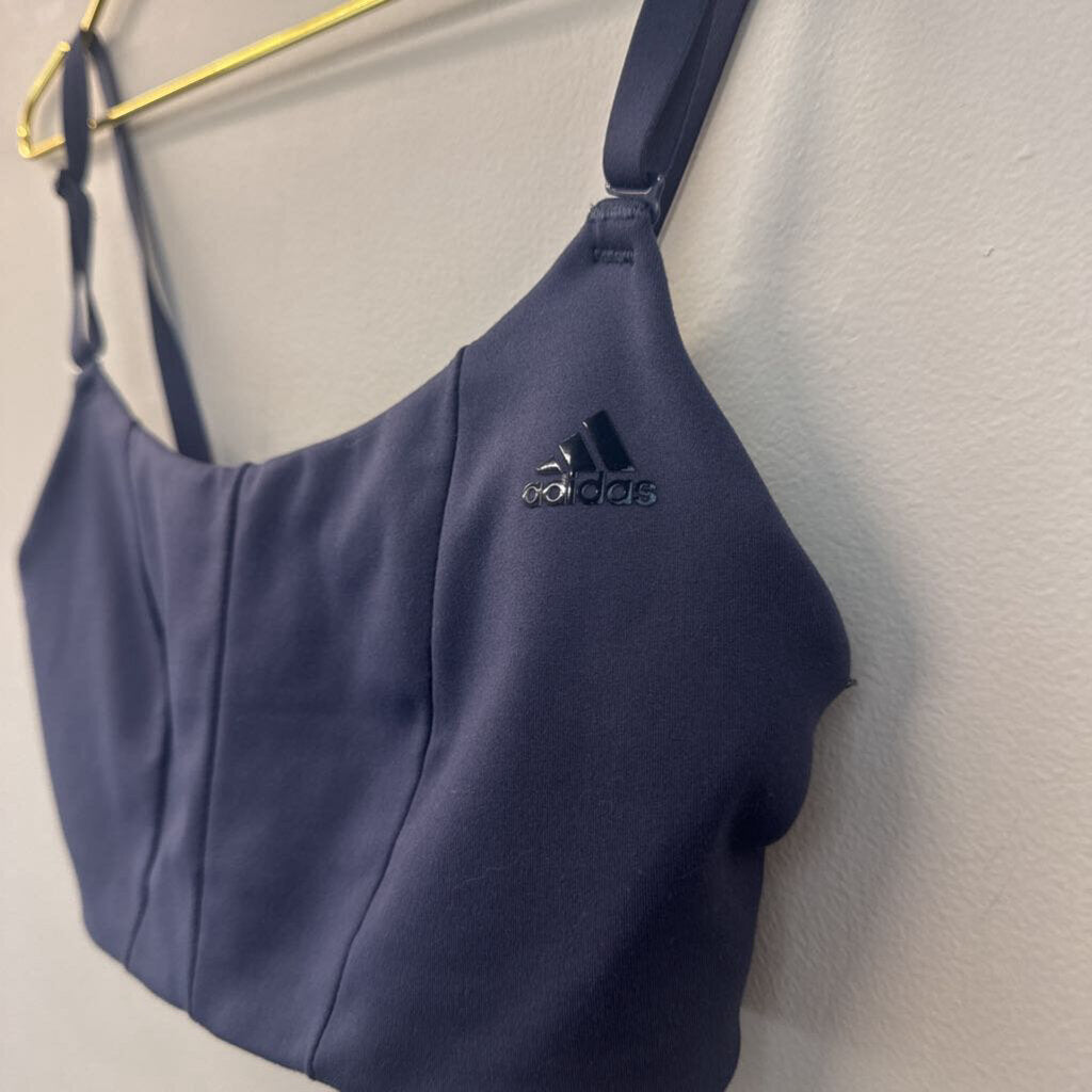 Adidas Navy Blue Sports Bra Extra Small