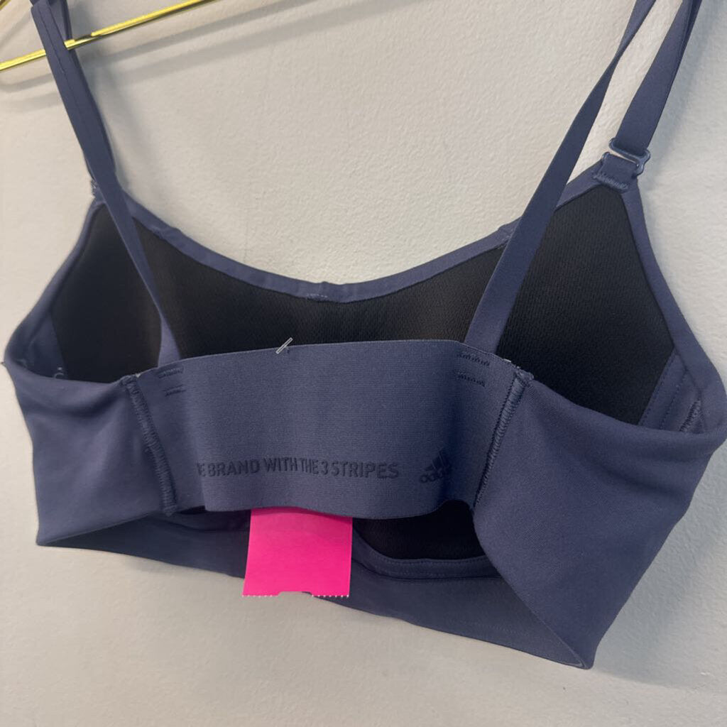 Adidas Navy Blue Sports Bra Extra Small