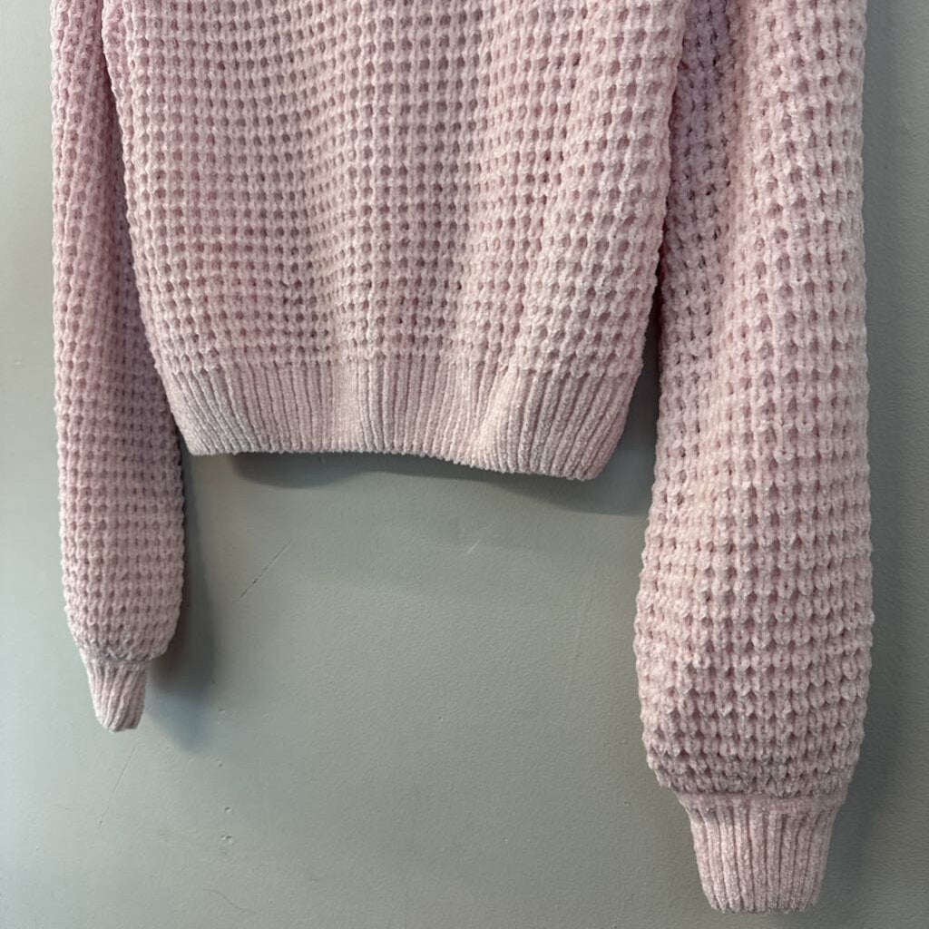 Altar'd State Pink Soft Knit Sweater Large