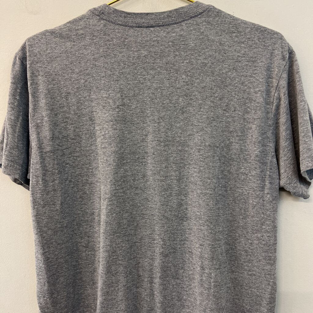 espwa Grey I'm Fine Short Sleeve Graphic Tee Medium