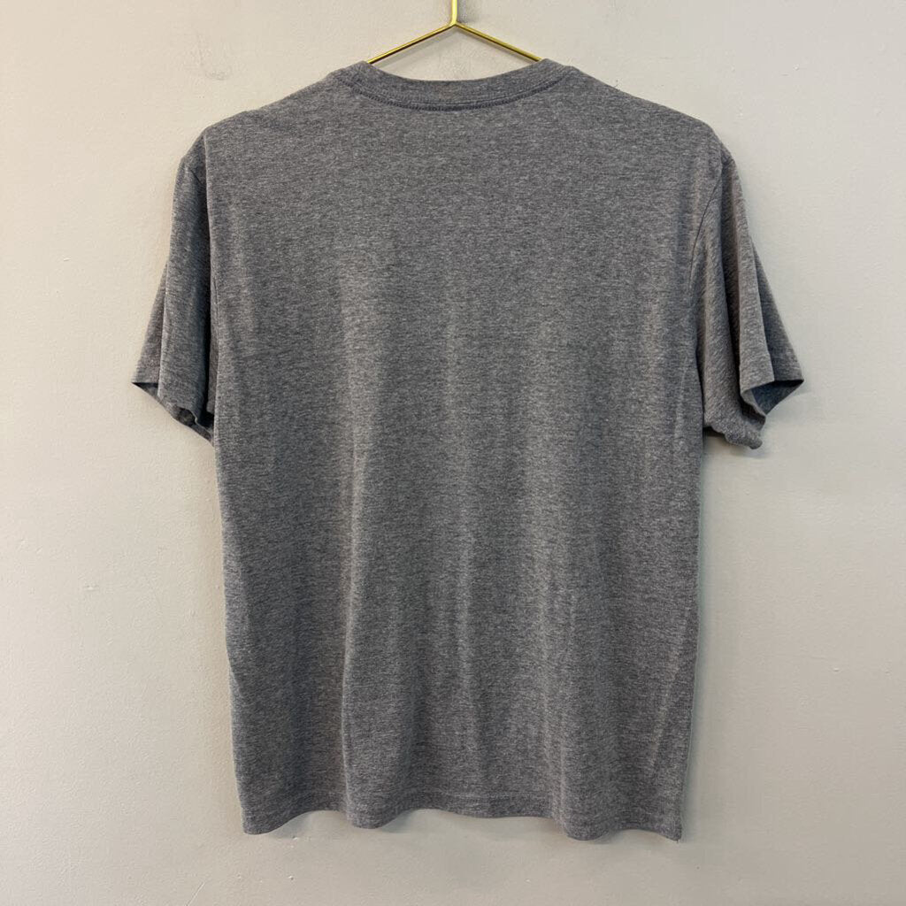 espwa Grey I'm Fine Short Sleeve Graphic Tee Medium
