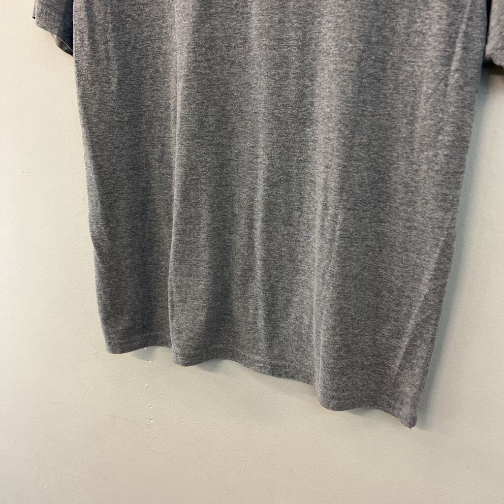 espwa Grey I'm Fine Short Sleeve Graphic Tee Medium