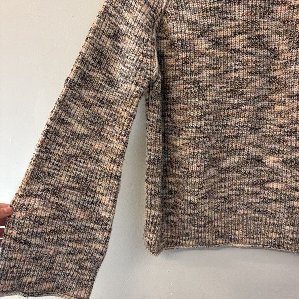 Liverpool Brown/ Multi Knit Sweater Large