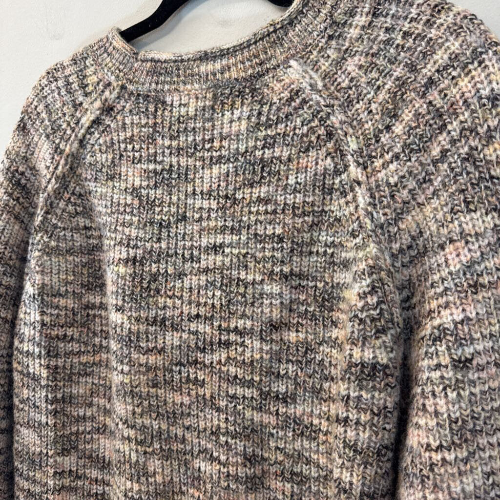 Liverpool Brown/ Multi Knit Sweater Large