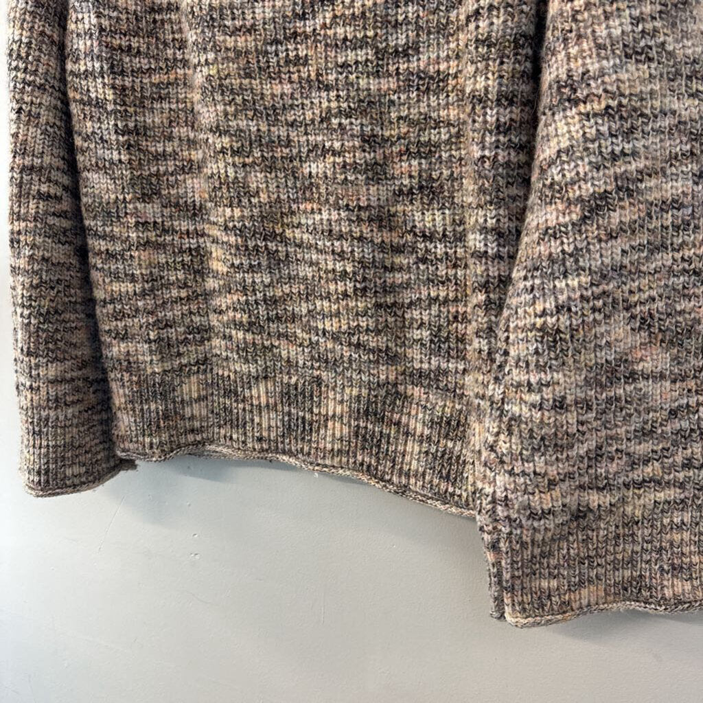 Liverpool Brown/ Multi Knit Sweater Large