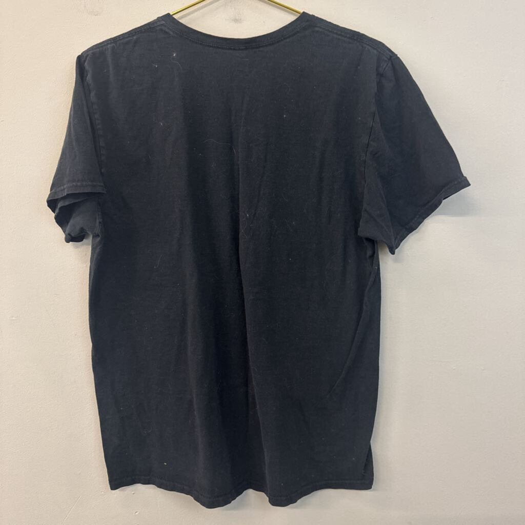 Demon Slayer Black Short Sleeve Graphic Tee Large