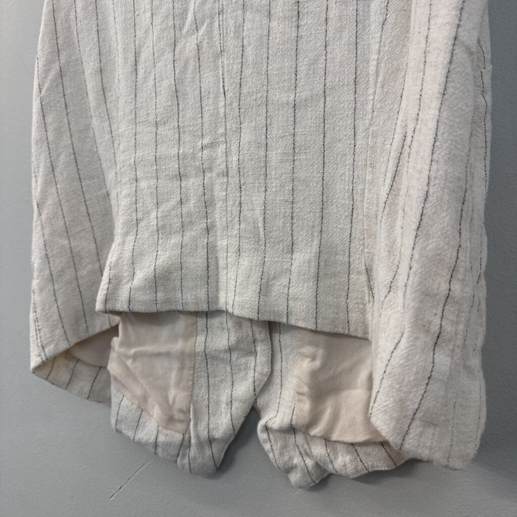 Z Supply Cream/ Black Striped Vest Top Medium