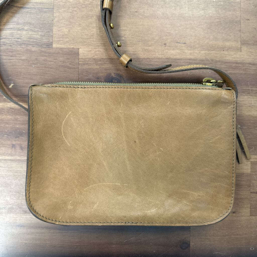 Madewell Brown Leather Crossbody Purse