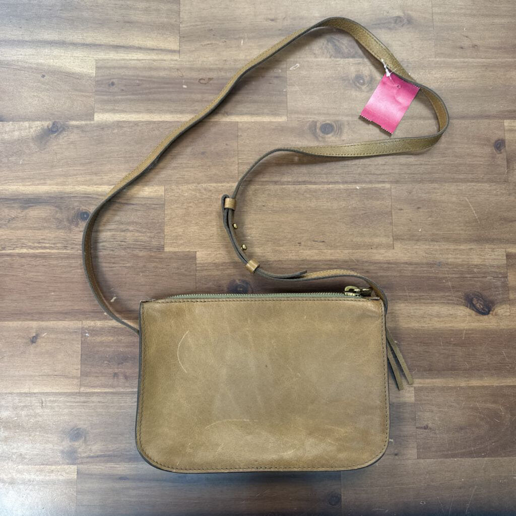 Madewell Brown Leather Crossbody Purse