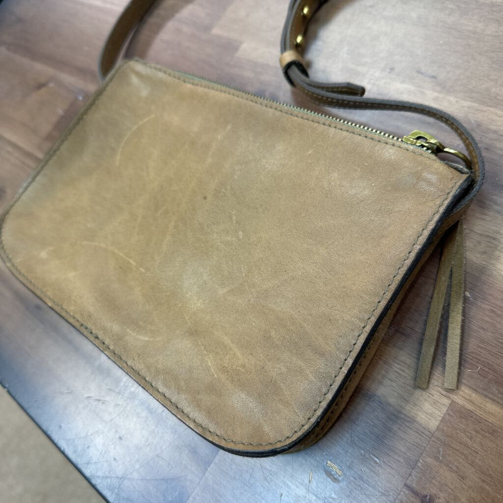 Madewell Brown Leather Crossbody Purse