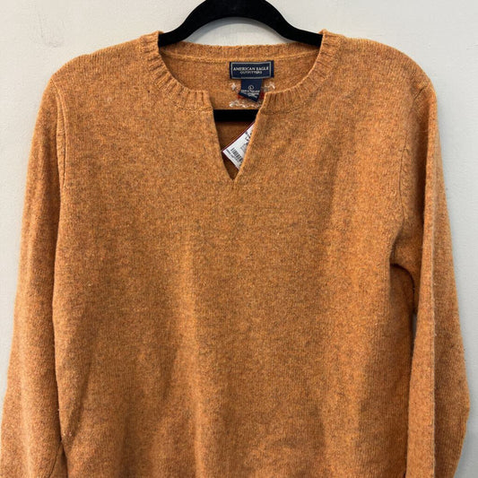 American Eagle Orange/ Brown Sweater Top Large