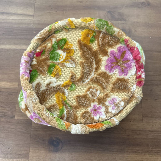 Vintage Soft Flower Print Hat