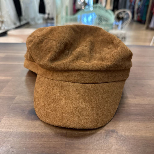Brown Suede Hat